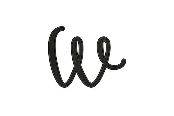 Alphabet W: A Stylish Embroidery Choice