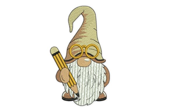 Back to School Gnome Review for Seasonal Embroidery Projects