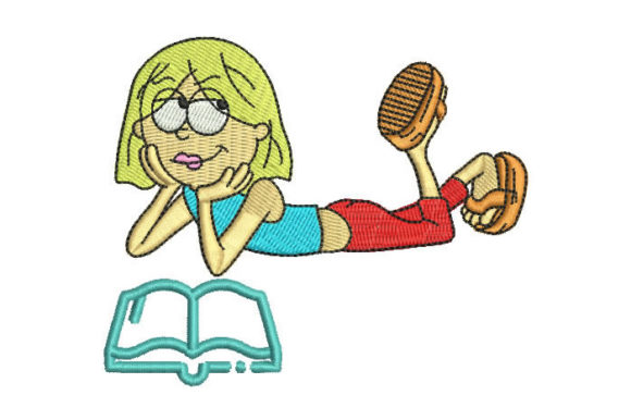 Girl Studying Embroidery Review for Boutique Apparel