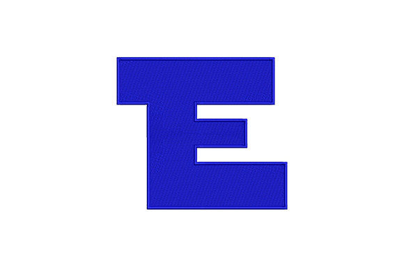 Letter E Embroidery Design Review for Boutique Sweatshirts