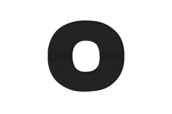 Letter O: A Simple Yet Stylish Embroidery Design