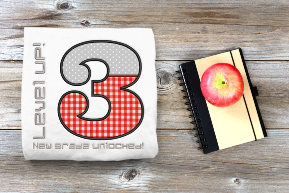 Level Up 3rd Grade Applique: A Game-Changing Embroidery Design
