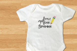 Little Mister September Pencil Applique Review for Craft Fair Success