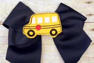 School Bus Oversized Feltie: A Seasonal Embroidery Design Review