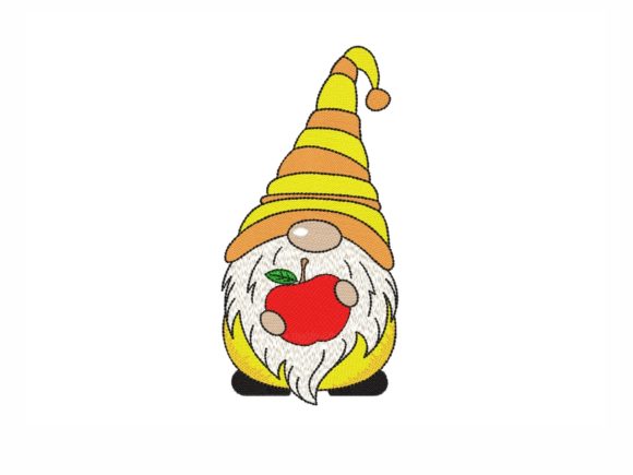 School Gnome Embroidery Design Review: A Charming Back To School Addition
