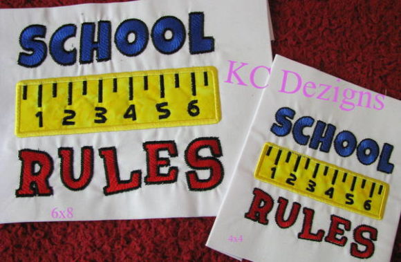 School Rules Embroidery Design Review: A Must-Have for Handmade Gift Creators